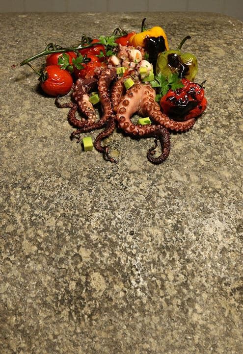 Salada de polvo 1 Receitas com Azeite Dentinho